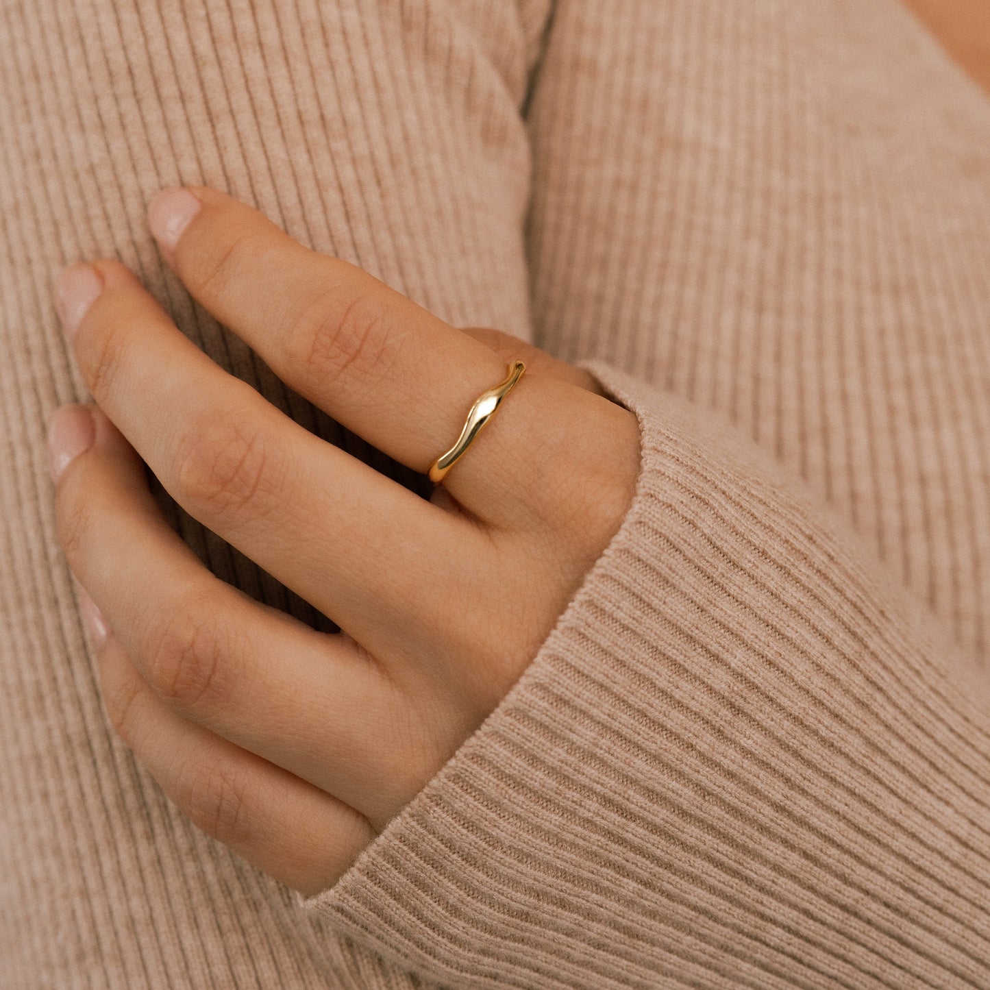 Handcrafted Reticulated Ring