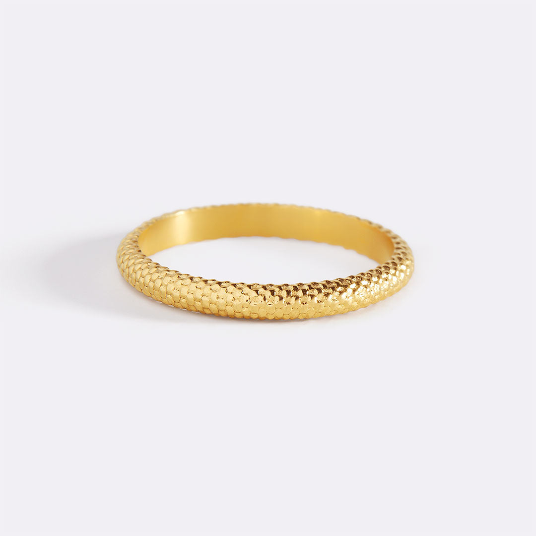 Snakeskin Stacking Ring