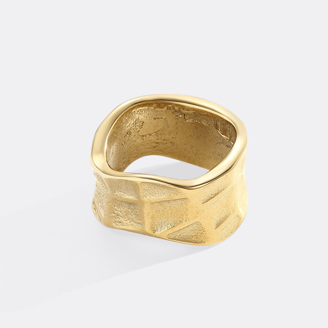 Chunky Textured Ring