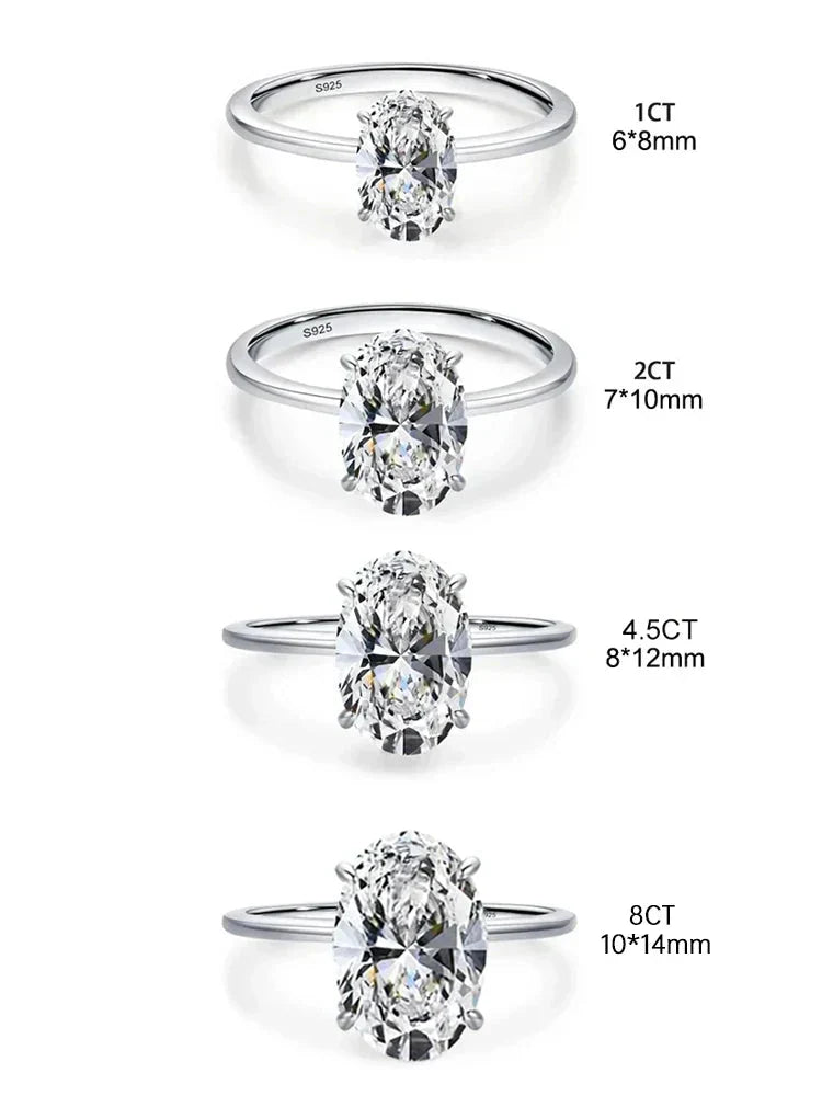 Maribel Oval Zirconia Ring