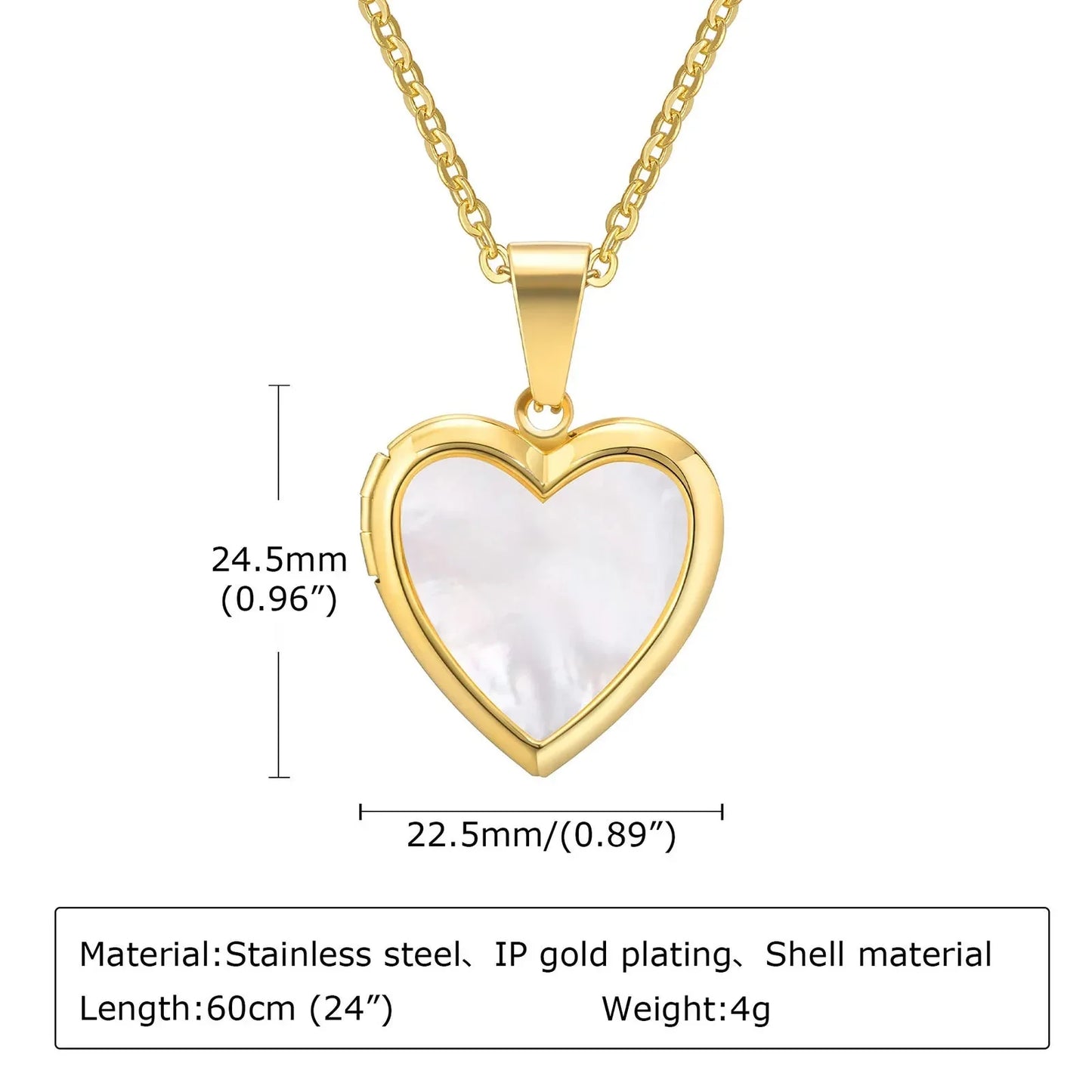 Selene Heart Locker Necklace