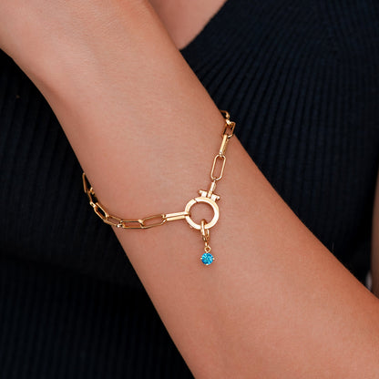 Essential 4mm Birthstone Charm