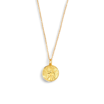 Greek Goddess Pendant Necklace