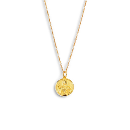 Greek Goddess Pendant Necklace