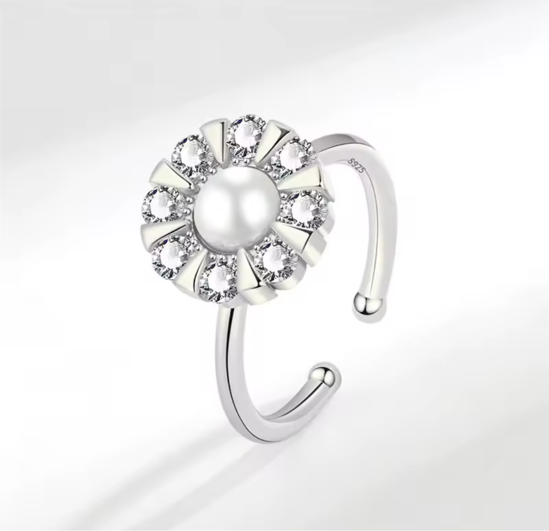 Anillo de perlas para la ansiedad por el sol