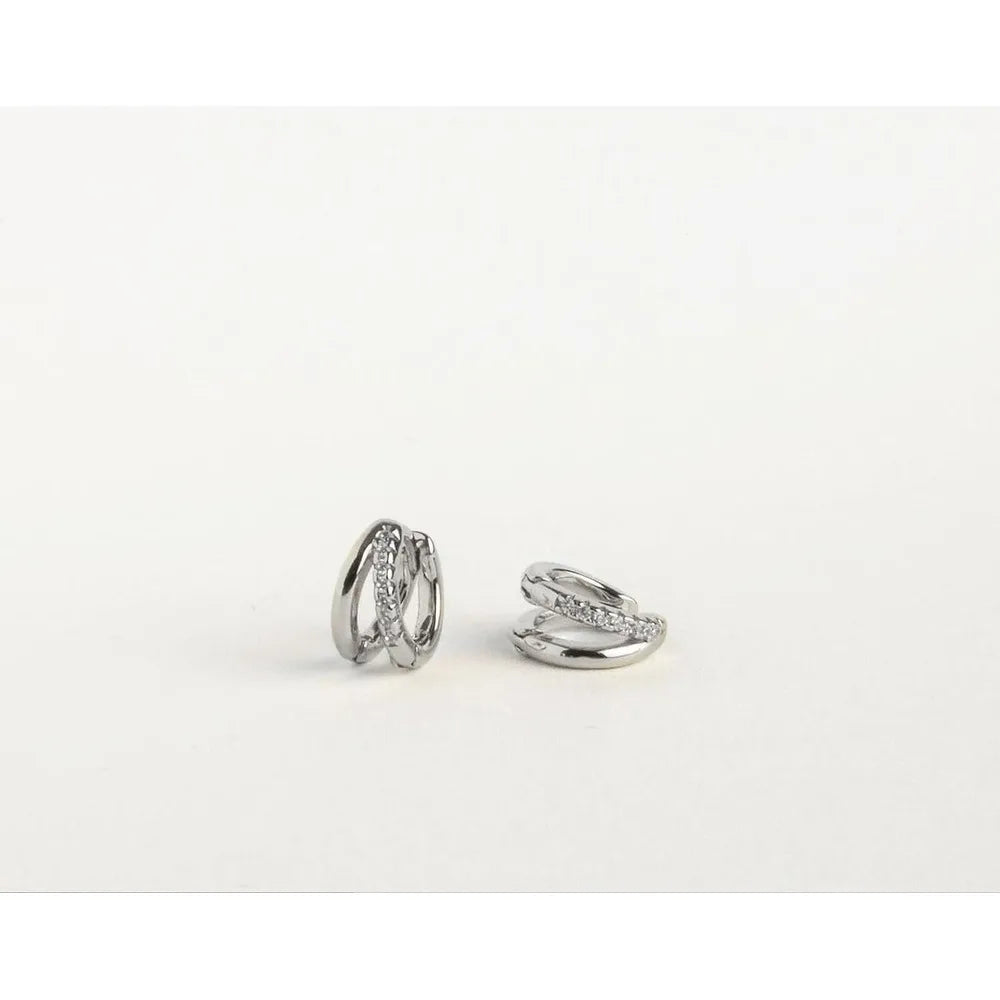 Adela Huggie Hoop Earrings