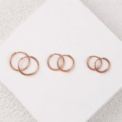 Triple Hoops Set