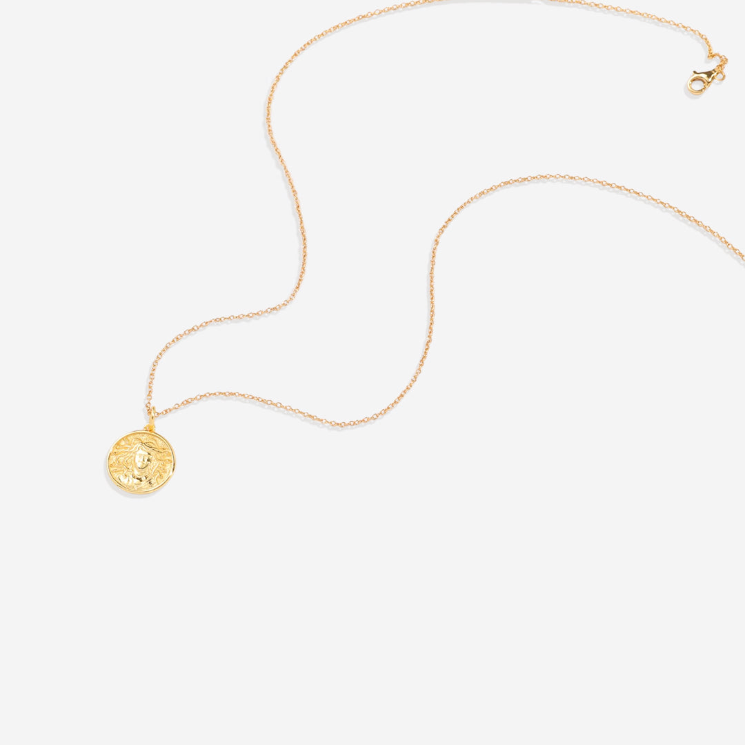Greek Goddess Pendant Necklace