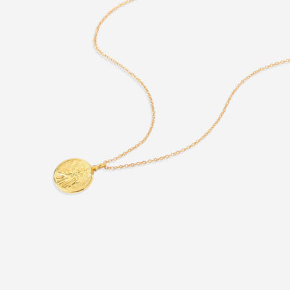 Greek Goddess Pendant Necklace