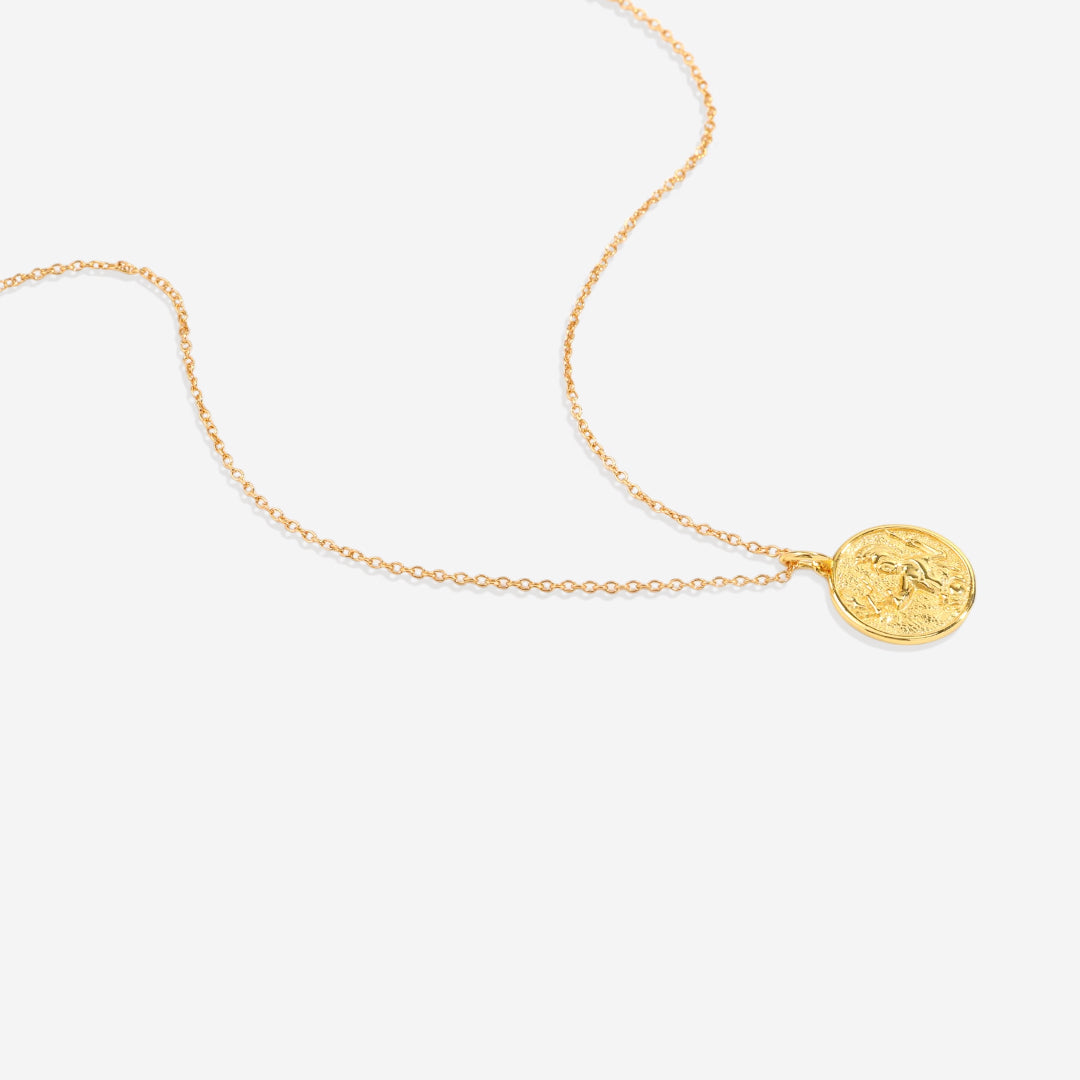 Greek Goddess Pendant Necklace