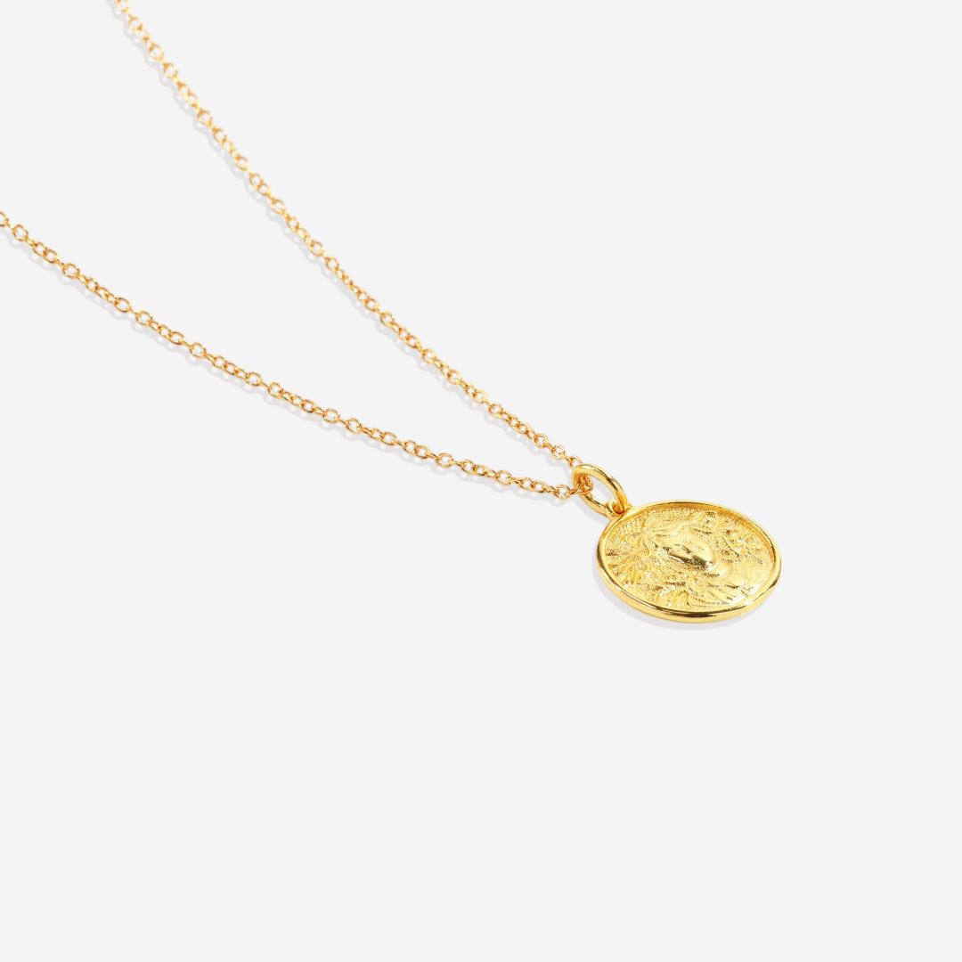 Greek Goddess Pendant Necklace