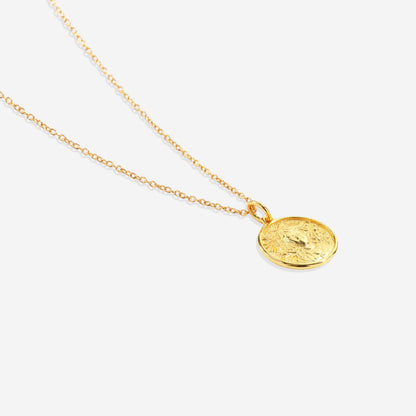 Greek Goddess Pendant Necklace