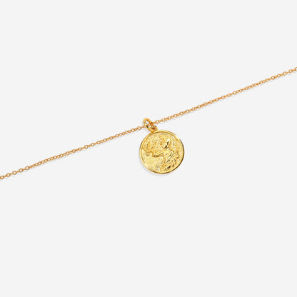 Greek Goddess Pendant Necklace