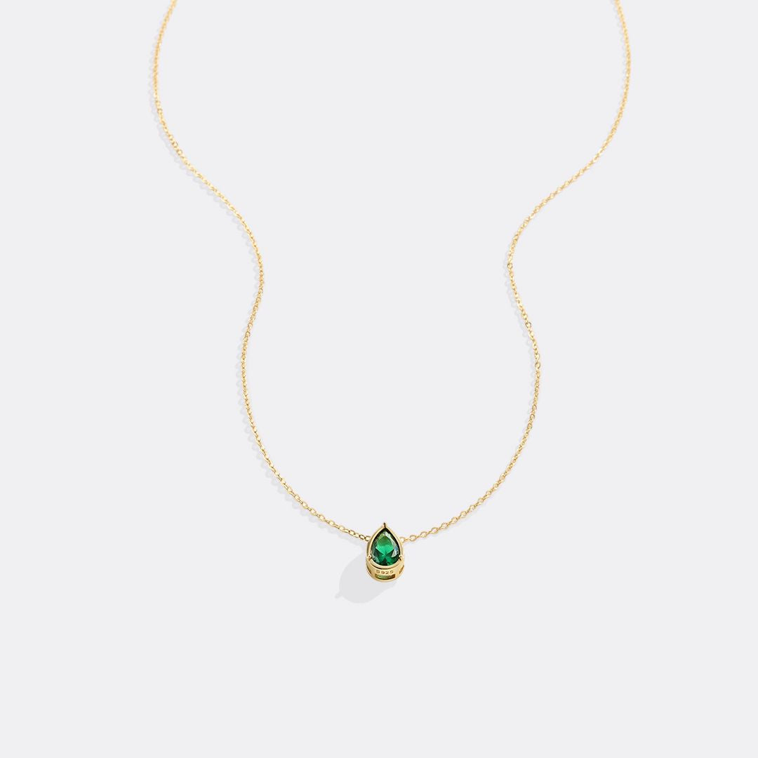 Diamond Teardrop Necklace