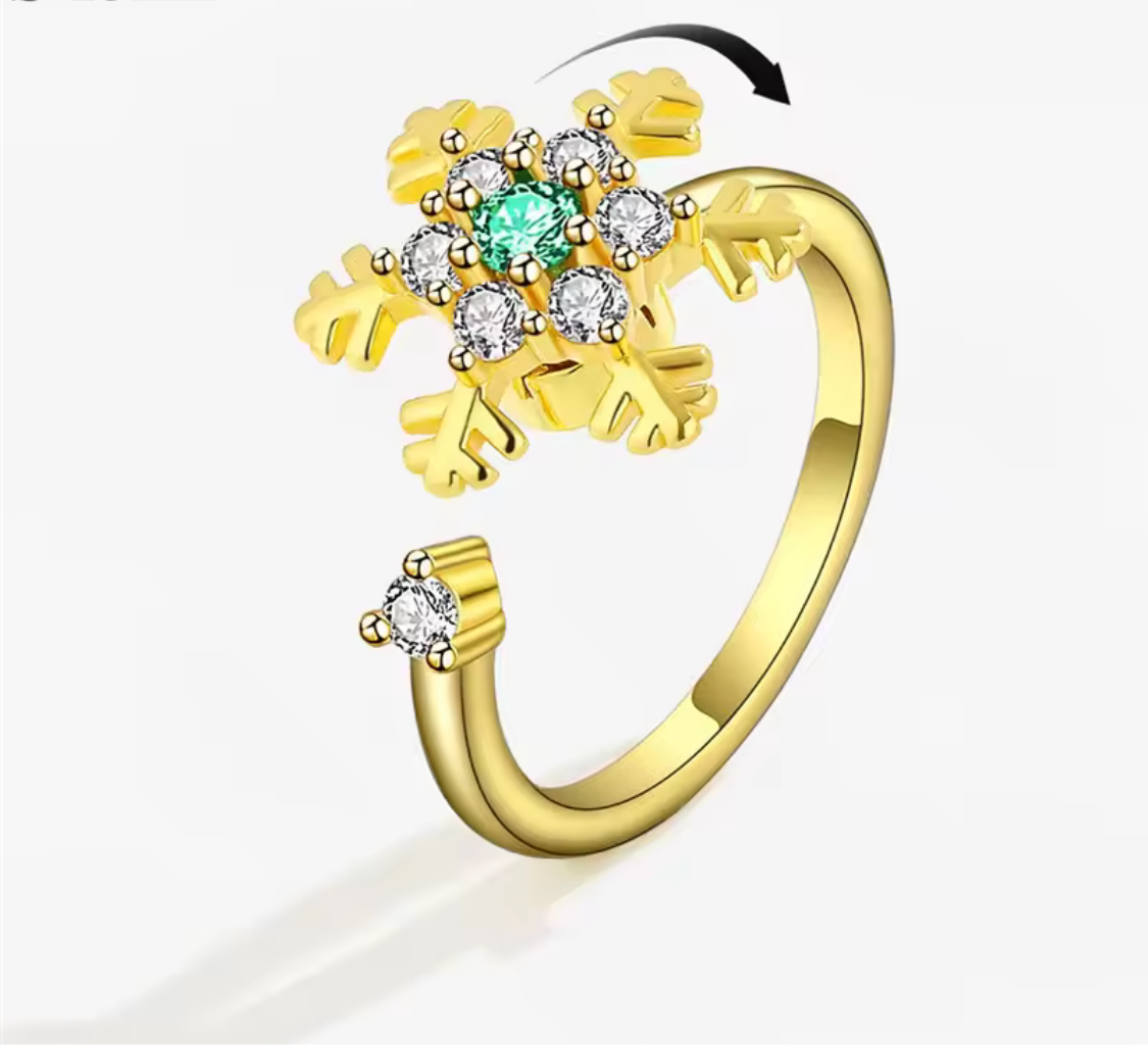 Anillo giratorio antiansiedad