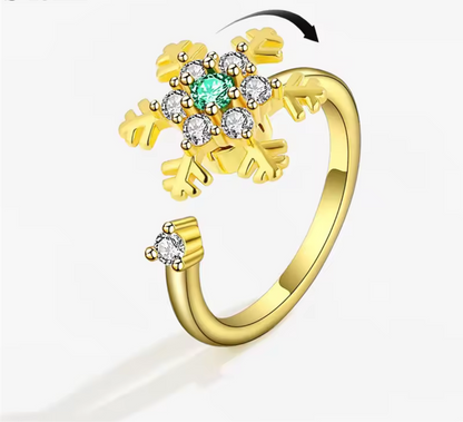 Anillo giratorio antiansiedad