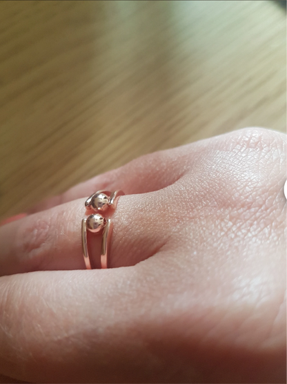 Spinner de bola de metal simple