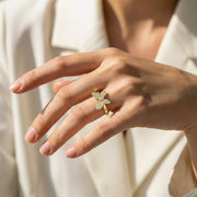 Índigo Calm Ring