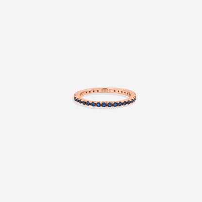September Birthstone Eternity Stacking Ring