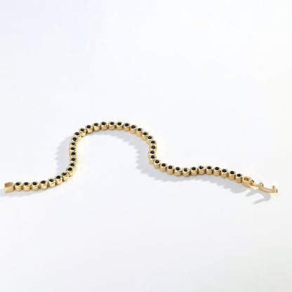 Black Gemstone Bracelet