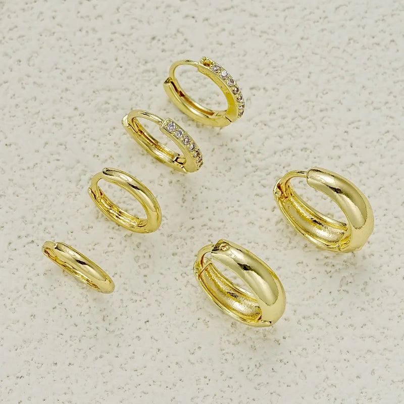 Sabel Hoop Earrings Set