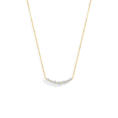 Classic Arc Diamond Necklace