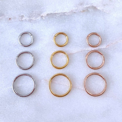 Classic Cartilage Hoop Earrings | 16g