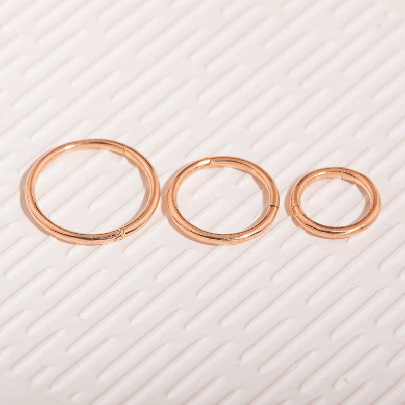 Classic Cartilage Hoop Earrings | 16g