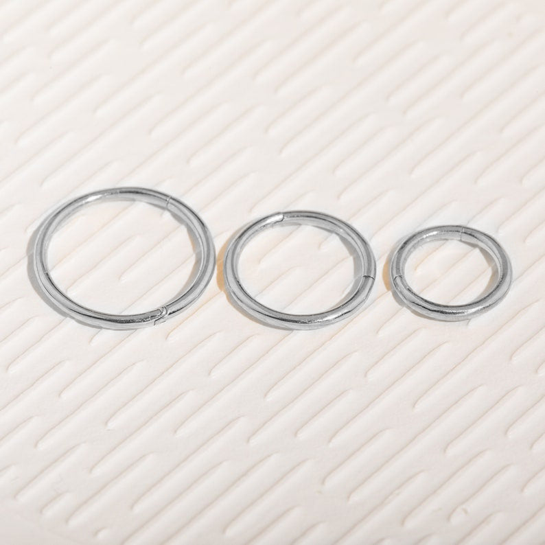 Classic Cartilage Hoop Earrings | 16g