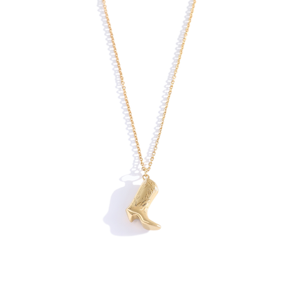 Cowboy Boot Necklace