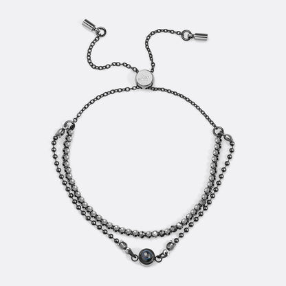 Crystal Photo Bracelet