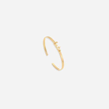 Dainty Name Cuff Bracelet