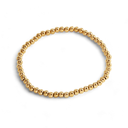 Dainty Gold Beaded Bracelet