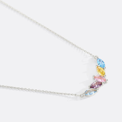 Elegant Family Birthstone Necklace