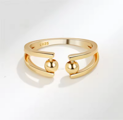 Spinner de bola de metal simple