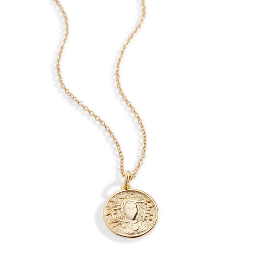 Greek Goddess Pendant Necklace