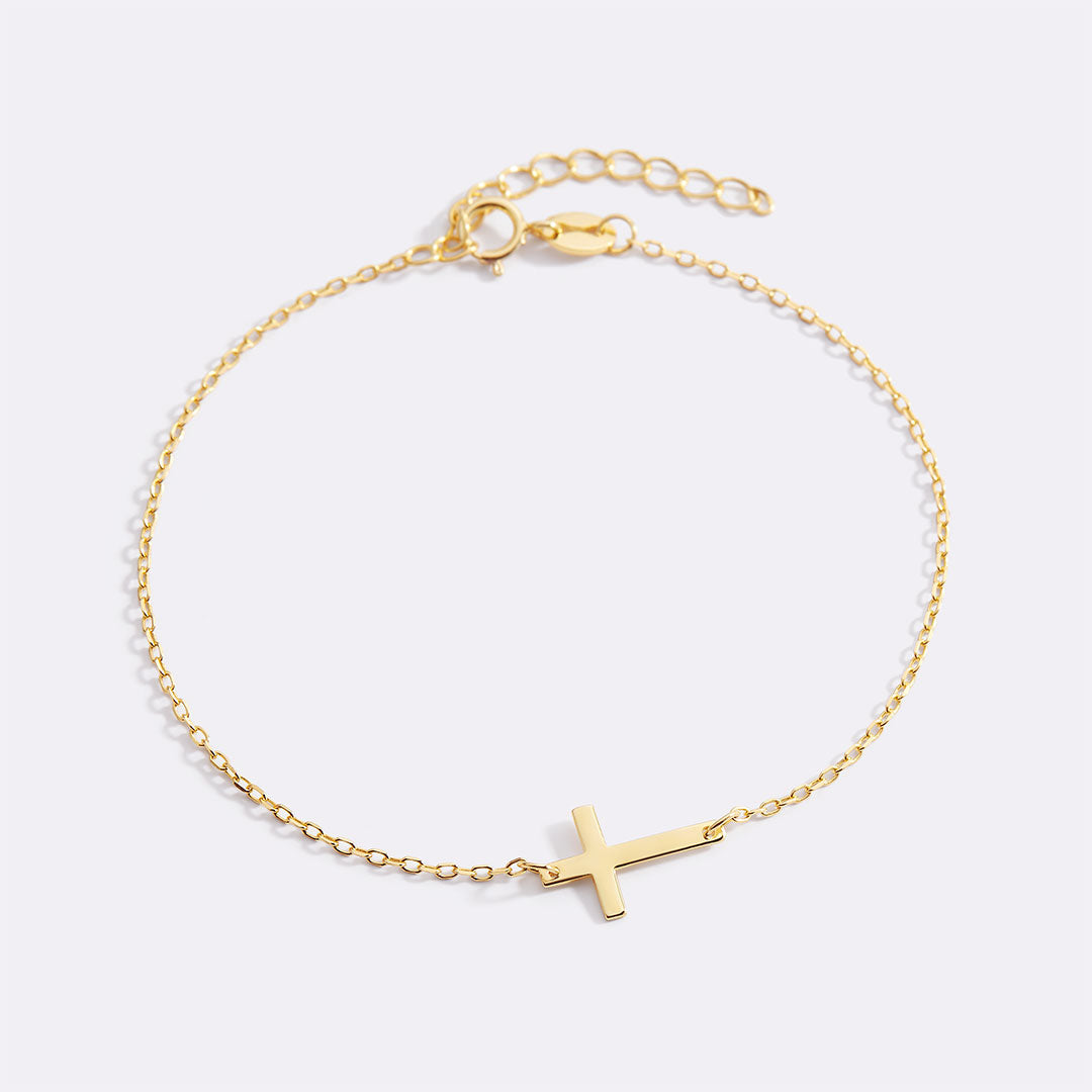 Cross Charm Bracelet