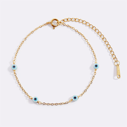 Satellite Evil Eye Bracelet