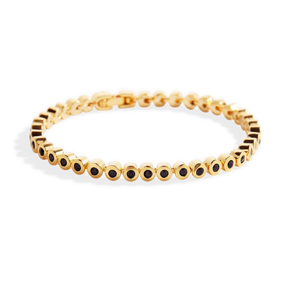 Black Gemstone Bracelet