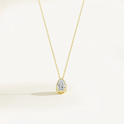 Diamond Teardrop Necklace