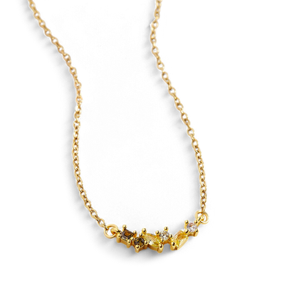 Ombre Birthstone Necklace