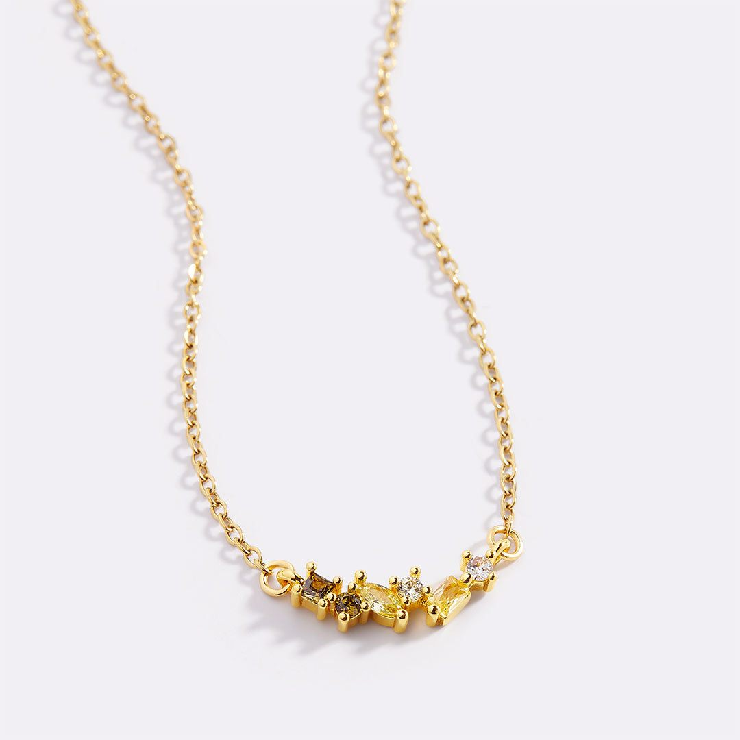 Ombre Birthstone Necklace