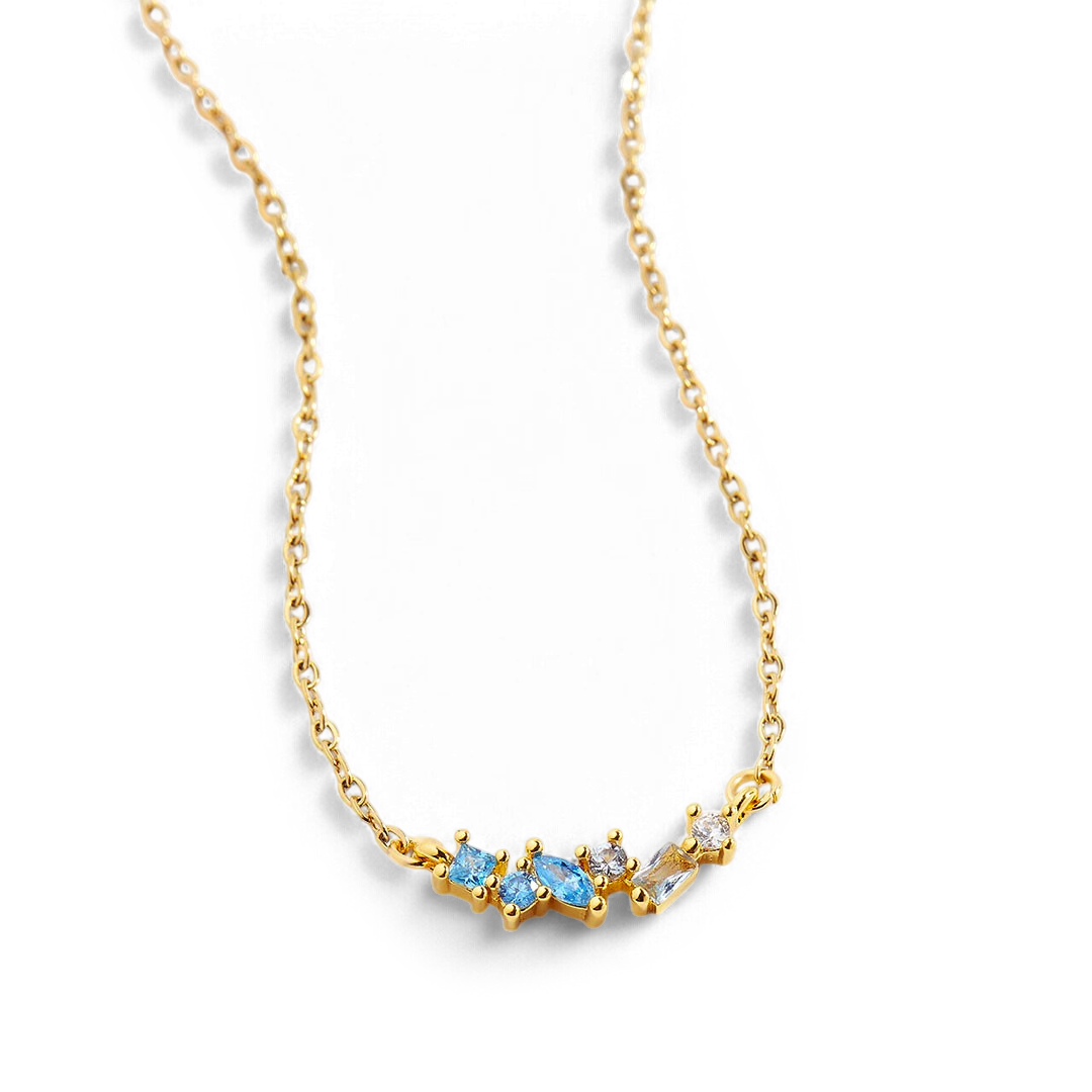 Ombre Birthstone Necklace