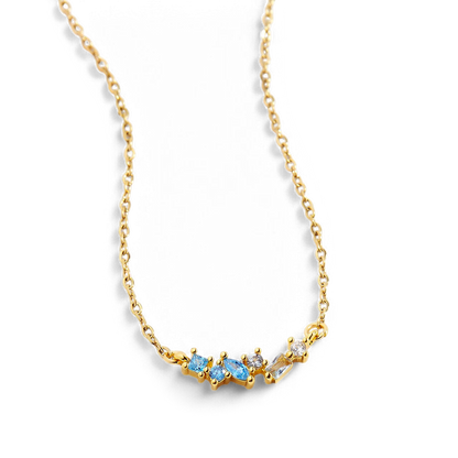 Ombre Birthstone Necklace