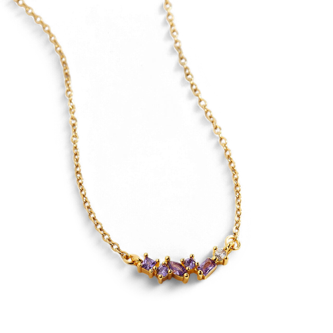 Ombre Birthstone Necklace