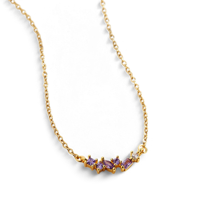 Ombre Birthstone Necklace