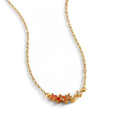 Ombre Birthstone Necklace