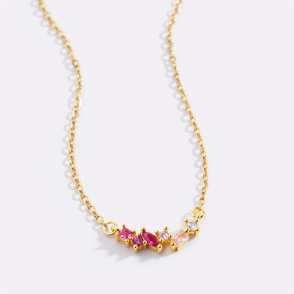 Ombre Birthstone Necklace