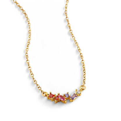 Ombre Birthstone Necklace