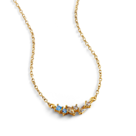 Ombre Birthstone Necklace